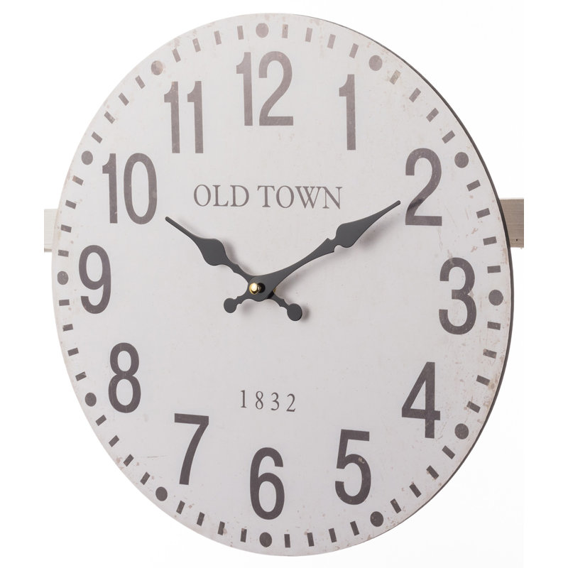 Akhilles Wood Wall Clock