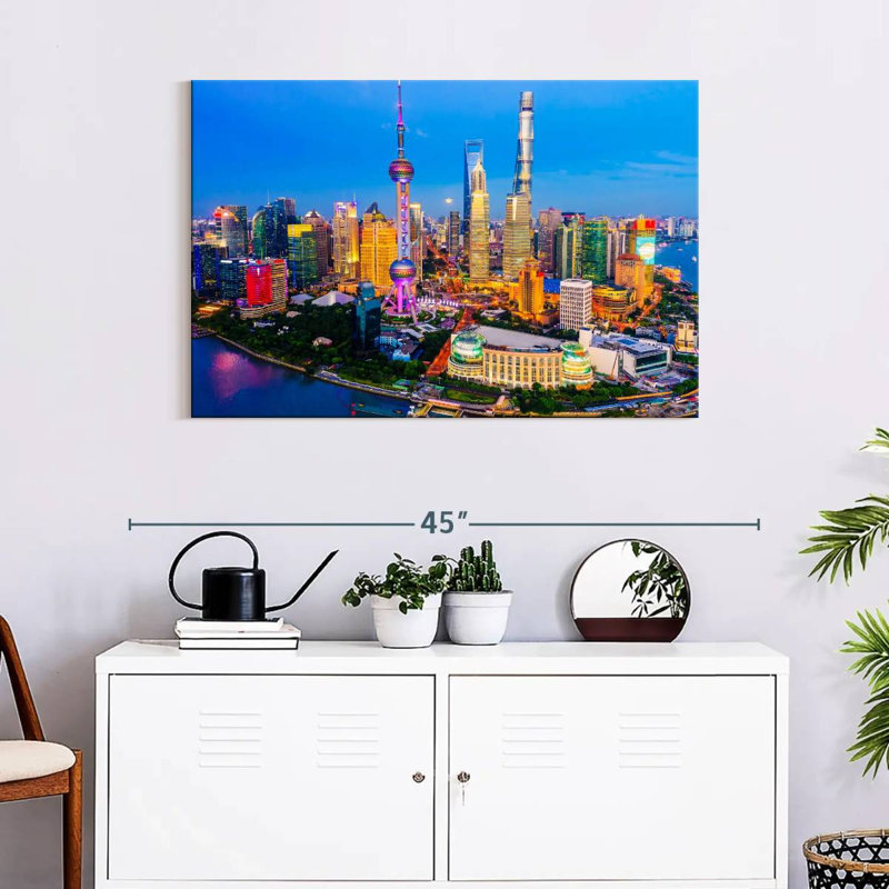 Sireci Shanghai Twilight Skyline