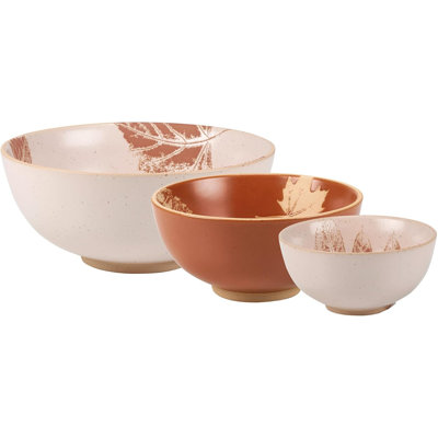  Fall Leaves Bowl Set