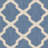 Bordeaux Geometric Blue/Beige Area Indoor/Outdoor Area Rug-707991561