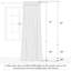 Semi Sheer Curtain Panel Pair