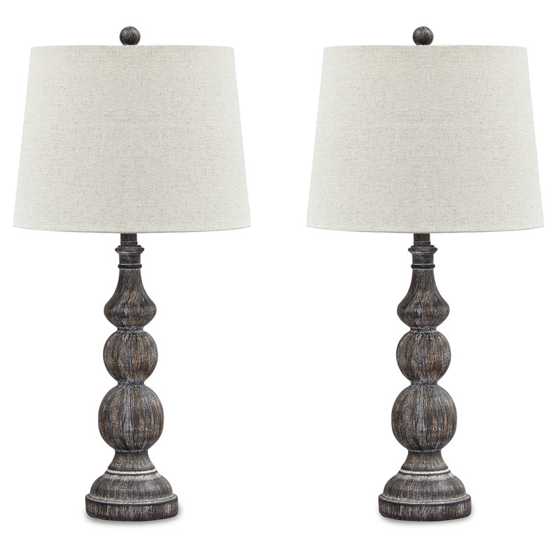 Ensemble de lampes de table antiques 29,25 "Paulus