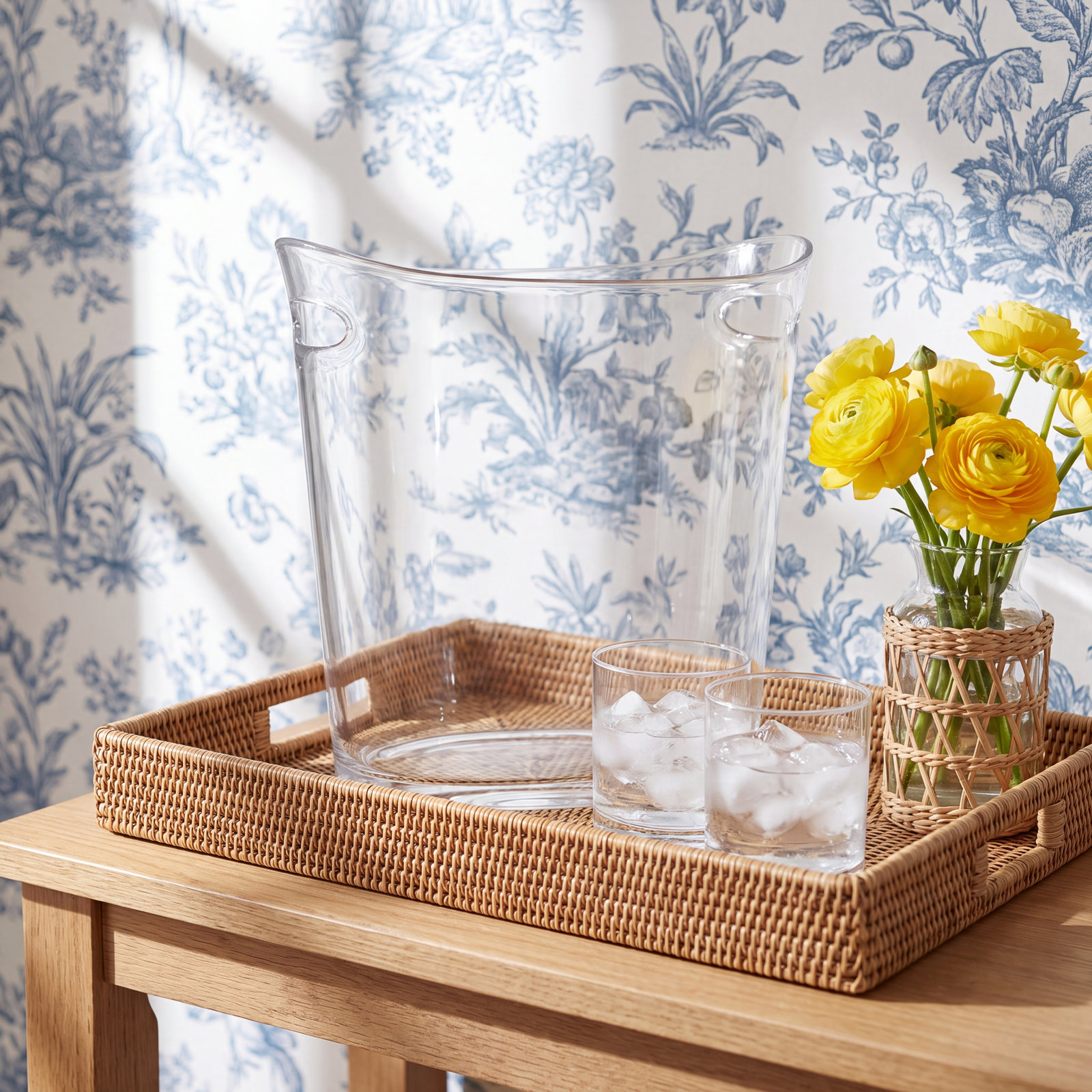 Oneida Glass Wine Bucket