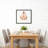 1 -Light Single Retro Pink Glass Pendant