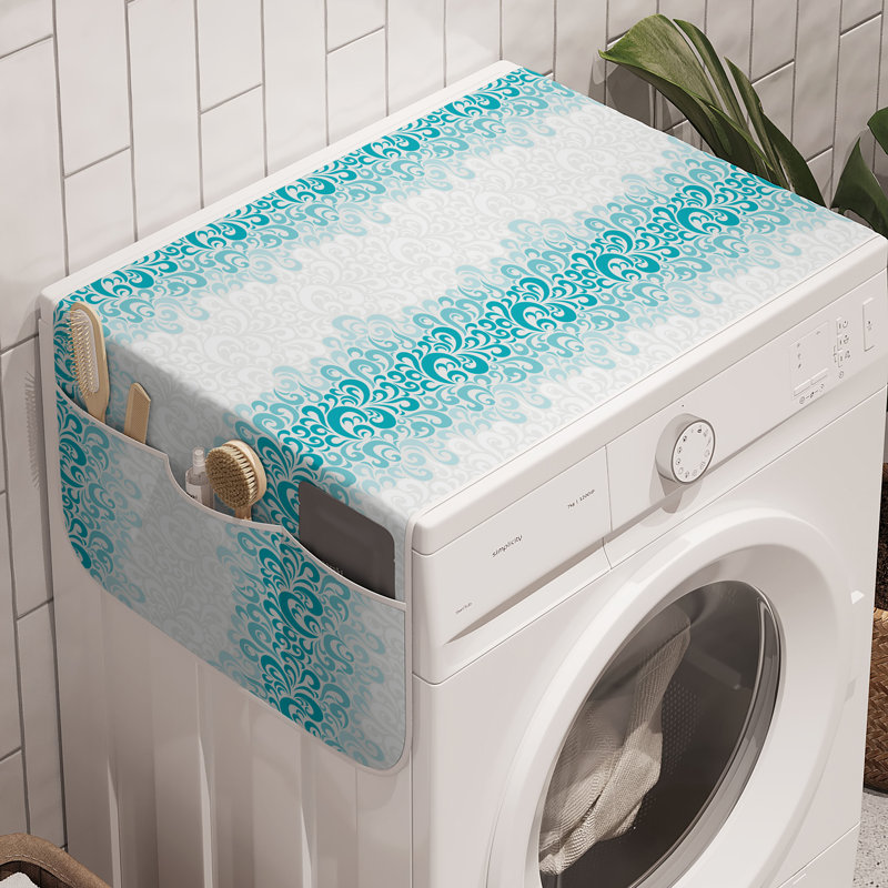 East Urban Home Abstract Washing Machine Organizer Pack of 2 47" x 18.5"