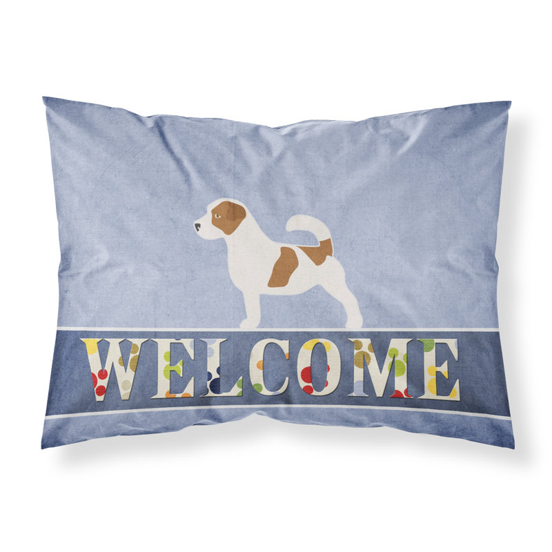 Taie d’oreiller welcome, Jack Russell terrier