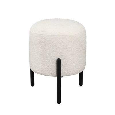 Calanthe Steel Accent Stool