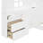 Twin Size House Bed With Window And Bedside Drawers, Platform Bed With Shelves And A Set Of Sockets And Usb Port