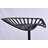 Botto Swivel Counter Stool with Metal Frame