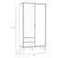 HARLLSON 2 Door Manufactured Wood Wardrobe-194822056