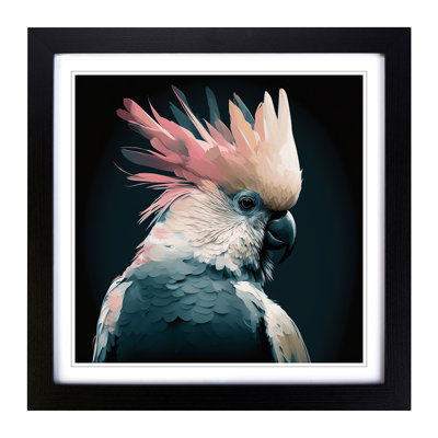 Cockatoo Graphic Art - Framed Print