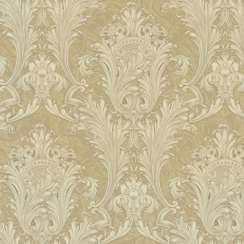 Rouleau de papier peint l 27 po x l 27 po archer acanthus Erkson