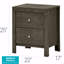 Table de chevet transitionnelle