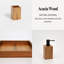 Plateau à accessoires de salle de bain