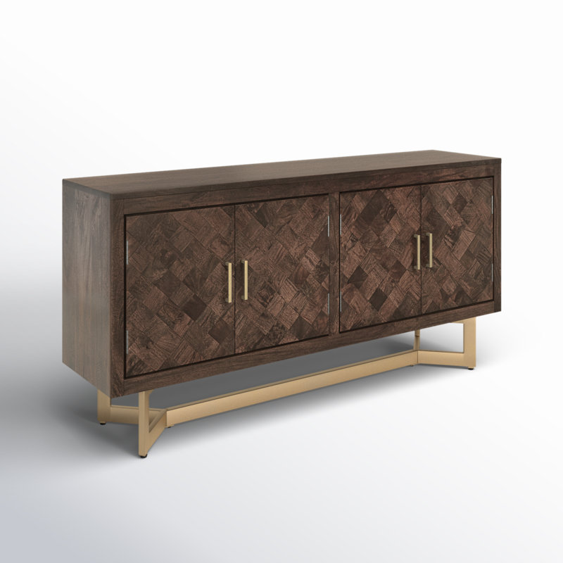 Kensie 72 in. W Solid Wood Sideboard