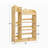 49" H x 33" W 7-Tier Open Bookcase Bookshelf, Freestanding Display Storage Shelves for Bedroom Living Room Office