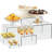 Acrylic Boxes for Display as Buffet Risers and Stands, Food Display Risers for Party, Buffet Table, Food Stands for Display Party-109473126-109473127