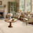 Floral Scalloped Non Slip Washable Area Rug for Living Room Bedroom, Low Pile  Thin Solid Home Decor Carpet-1132928149-1132928150