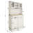 Versatile Kitchen Storage Cabinet With Multiple Compartments And Modern Appeal