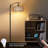 Abdool 68.5'' Arched/Arc Remote Control Rattan Floor Lamp