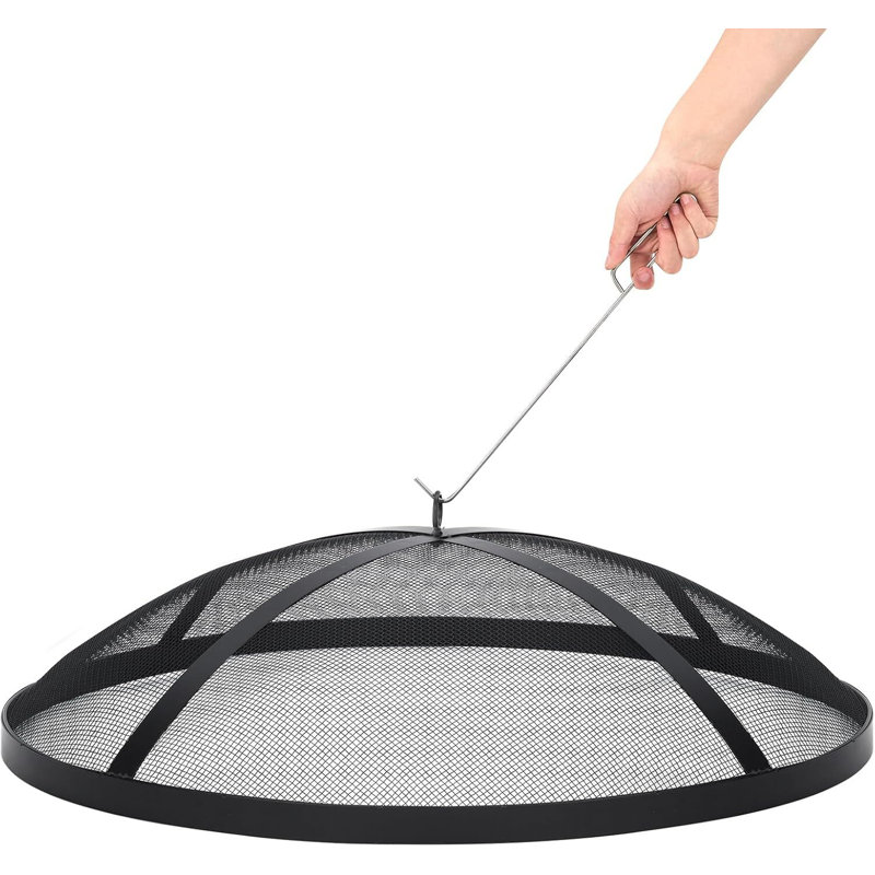 Housse pour pare-étincelles pour foyer, H 7 po x l 36 po, Noir, noir, noir, noir