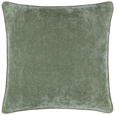Green Square Pillow Cover