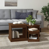 Warkentin Coffee Tables 3 pcs Engineered Wood