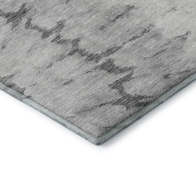 Premium Machine Washable Cerrito Gray Rug