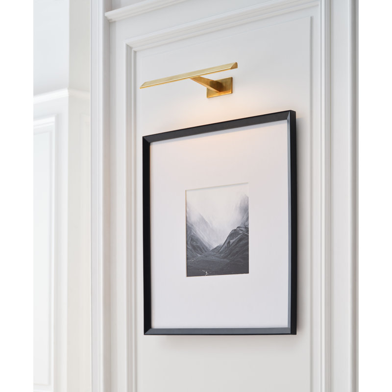 Ian K. Fowler Petrel 18" Picture Light, Antique Brass