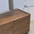 Modern simple pure black walnut TV cabinet-106591477