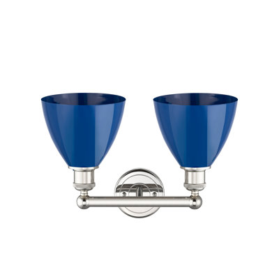 Éclairage pour meuble-lavabo de salle de bain 2 lumières 16,5 pouces Anjail Dome