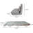 Krista 5'' Cold Foam Futon Mattress Futon  Mattress