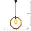 Luminaire suspendu géométrique à 1 lumière Woodway-1405099546