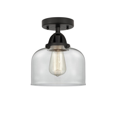 Glass LED Semi Flush Mount