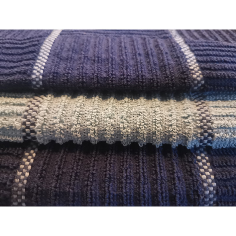 Cotton Jacquard Tea Towel Kitchen Towel, Blue