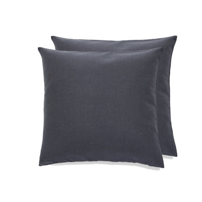 SEATTLE SOLID Reversible Throw Pillow