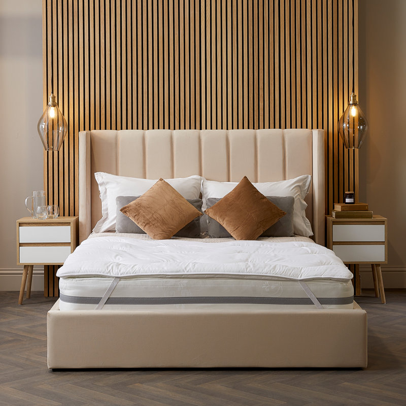 Luxurious Hotel 3cm Mattress Topper, Double (4'6)