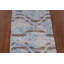 Tapis rayé abstrait moderne 3 x 5