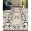 Hand-Knotted High-Quality Black and Gray Area Rug