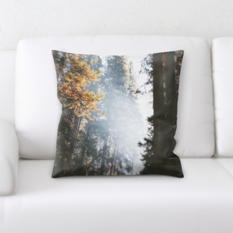 Microsuede Throw Pillow