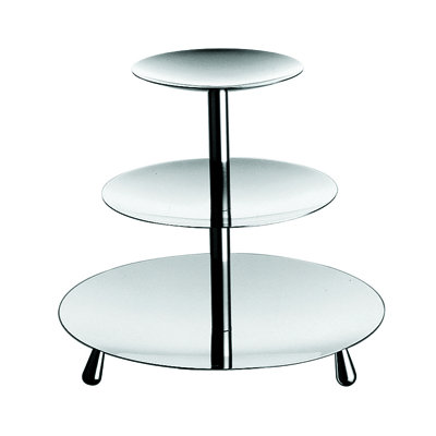 Giotto Stainless Steel Tiered Stand