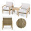 Fauteuil de conversation Dymir