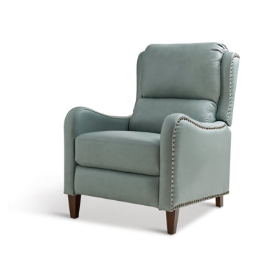 Beecher 29" Genuine Leather Manual Recliner
