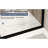 28"x72" Tempered Glass Pivot Shower Door In Matte Black Aluminum Frame, Film, Practical Stainless Steel Handle, Swing Design For Bathroom Renovation 28x72 Inch With Mechanism, 1/4" Glass, Water -