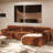 Berglund 109.5" Modular Modern 3-Piece Sofa