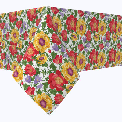 Floral 227 Cotton Tablecloths