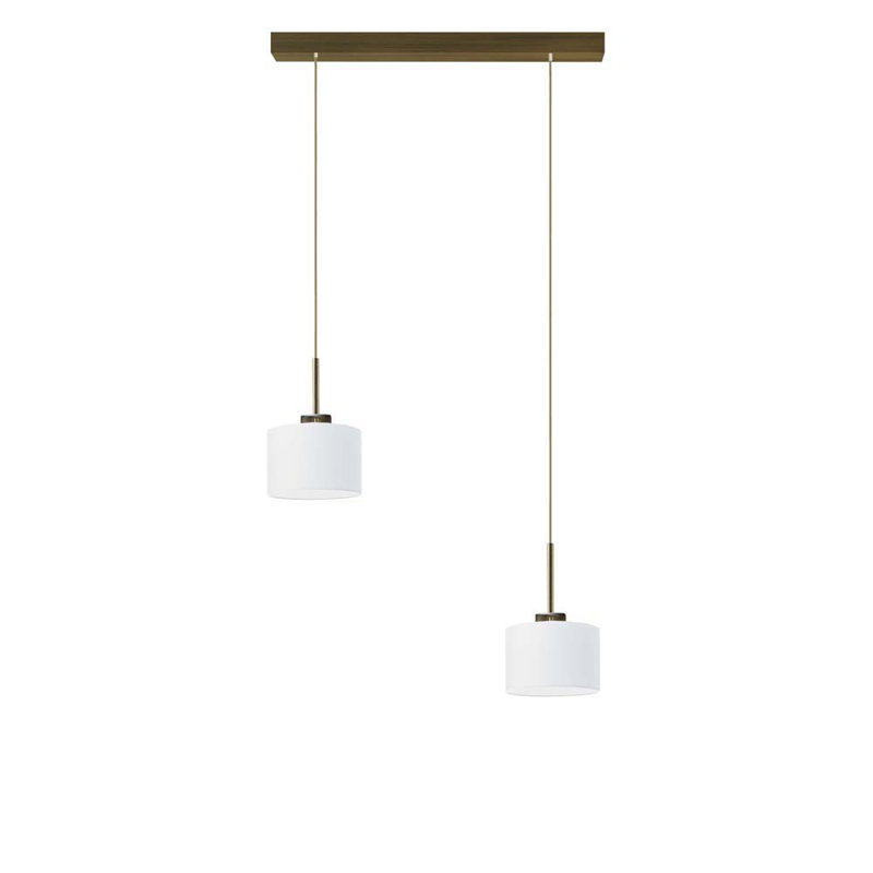 Gurganious 2 - Light Kitchen Island Pendant, Brown, White