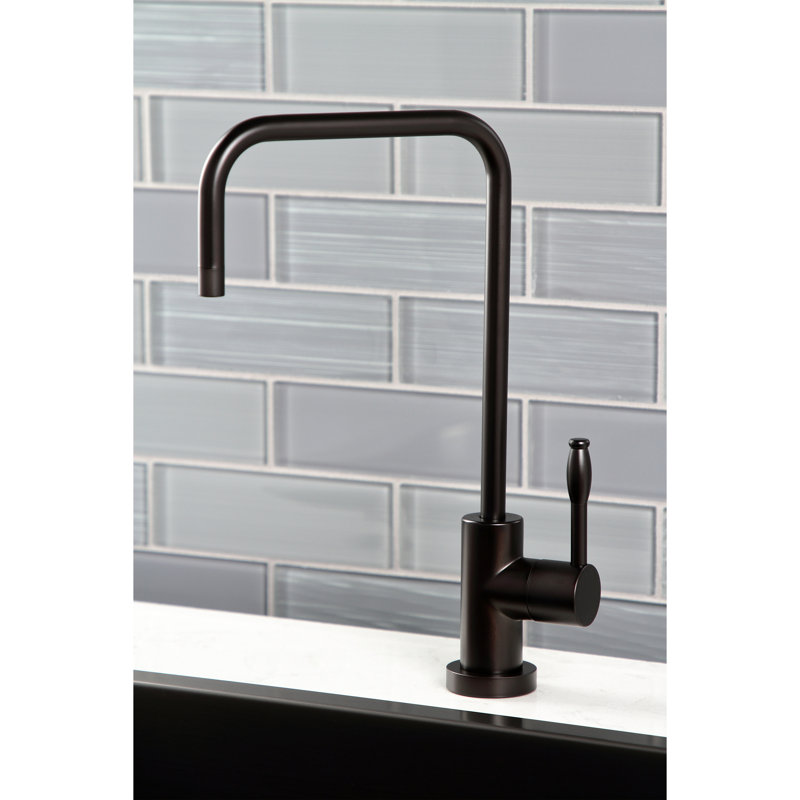 Kingston Brass Nustudio Single-Handle 1-Hole Deck Mount Water Filtration Faucet, Oil Rubbed Bronze