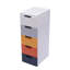 Armoire de rangement à 5 tiroirs en plastique Patak