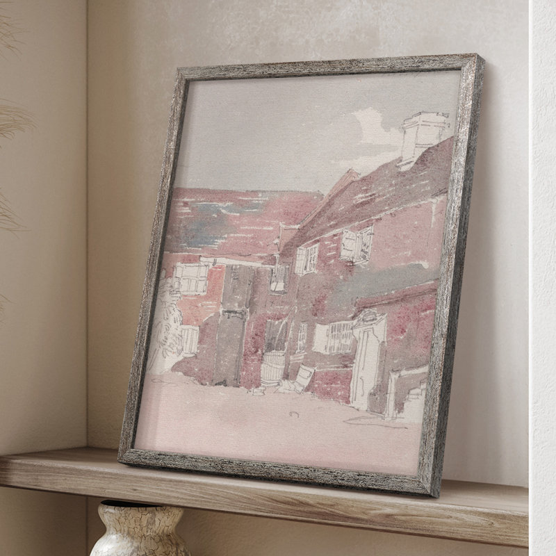 «Vintage Landscape», reproduction encadrée CL XXXV - bois massif
